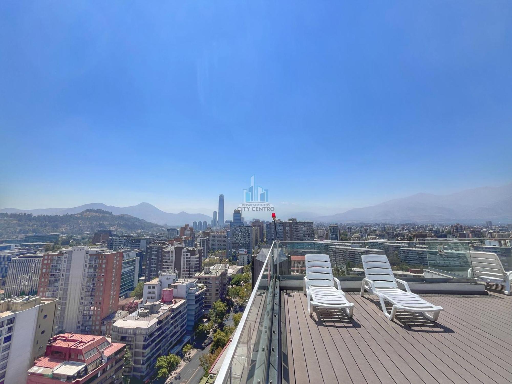 Apartamentos City Centro Manuel Montt Santiago Buitenkant foto