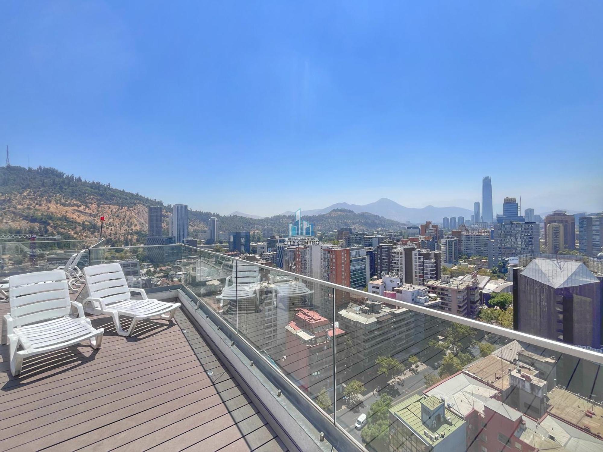 Apartamentos City Centro Manuel Montt Santiago Buitenkant foto