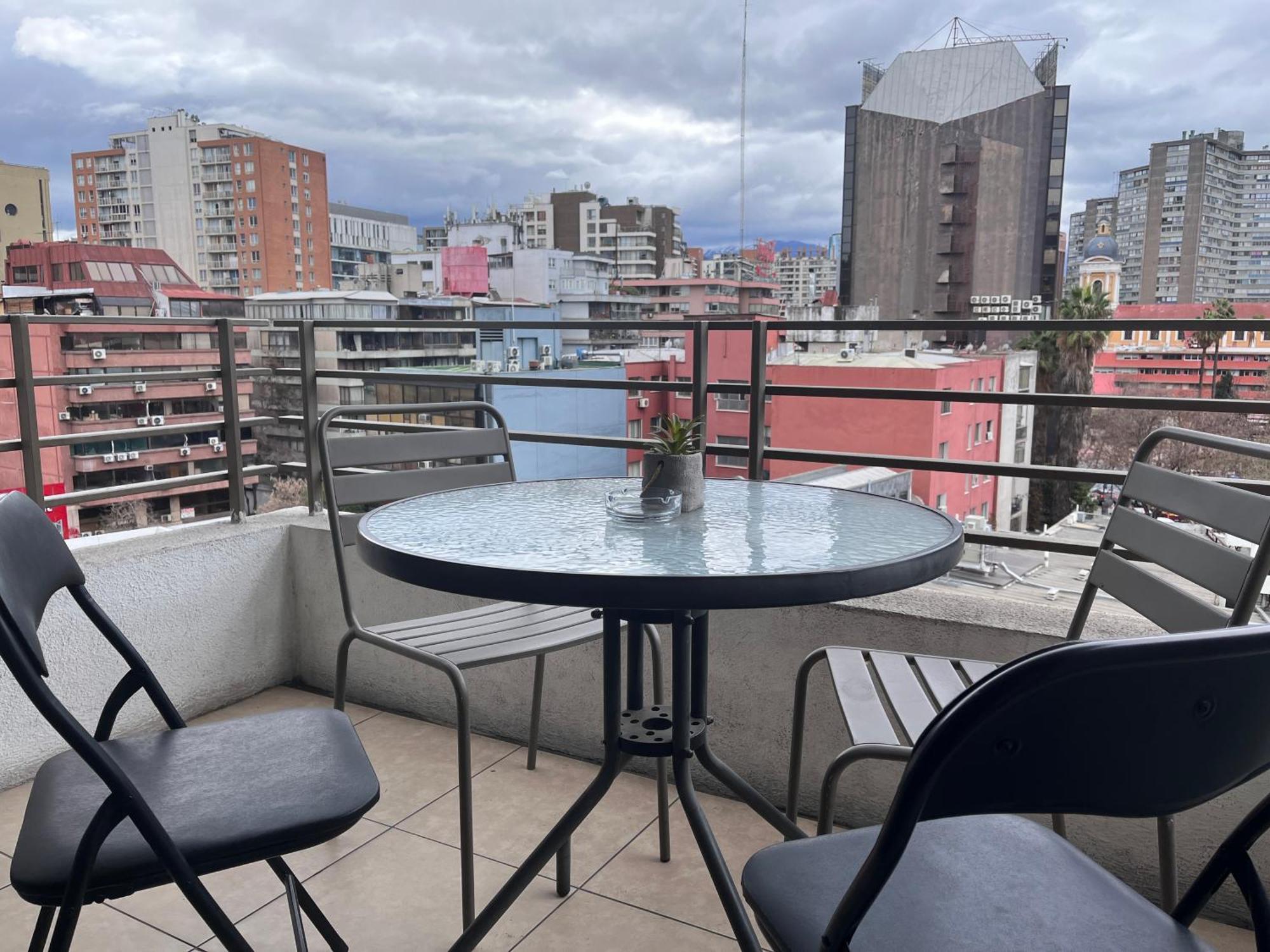 Apartamentos City Centro Manuel Montt Santiago Buitenkant foto