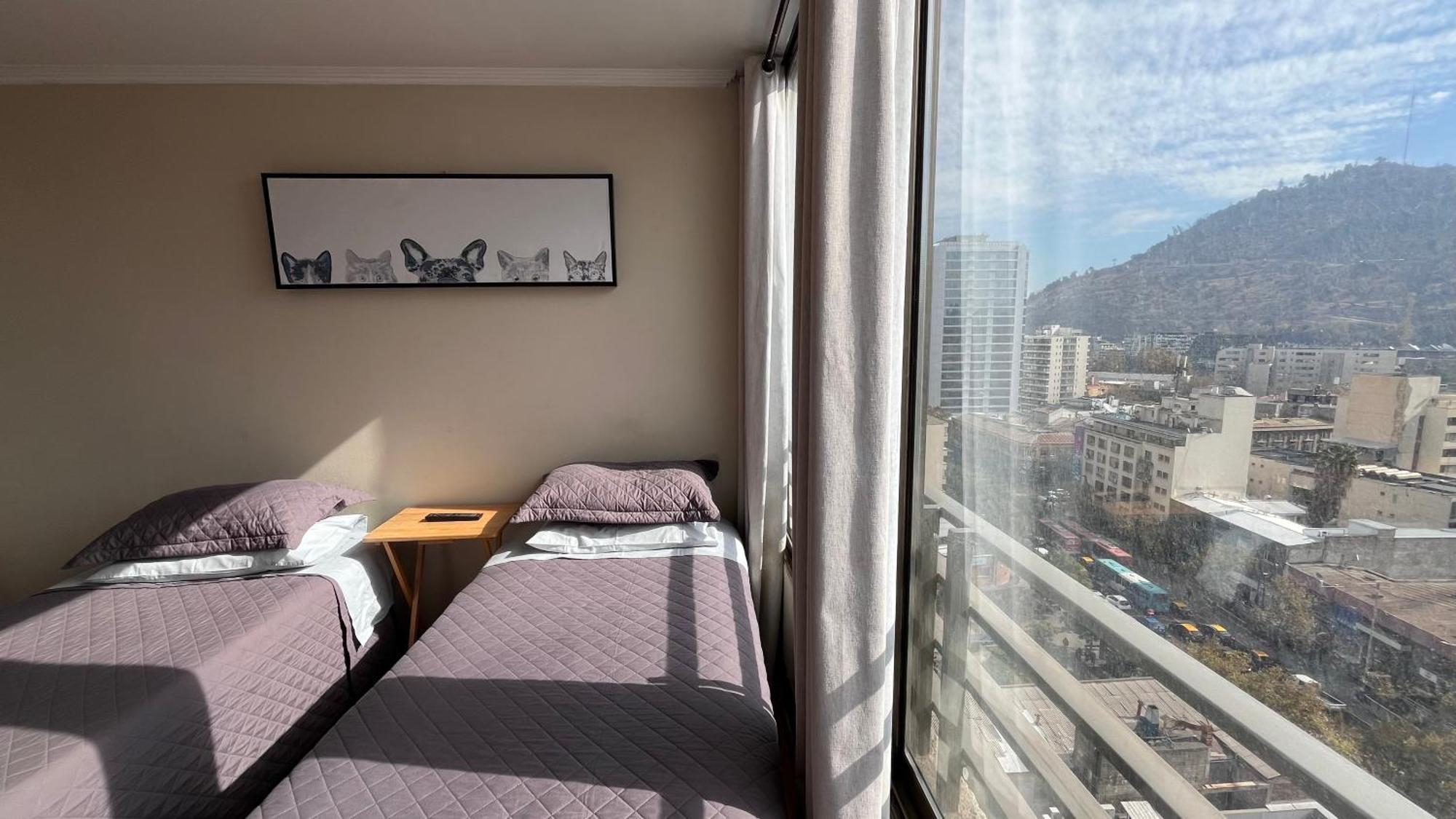 Apartamentos City Centro Manuel Montt Santiago Buitenkant foto