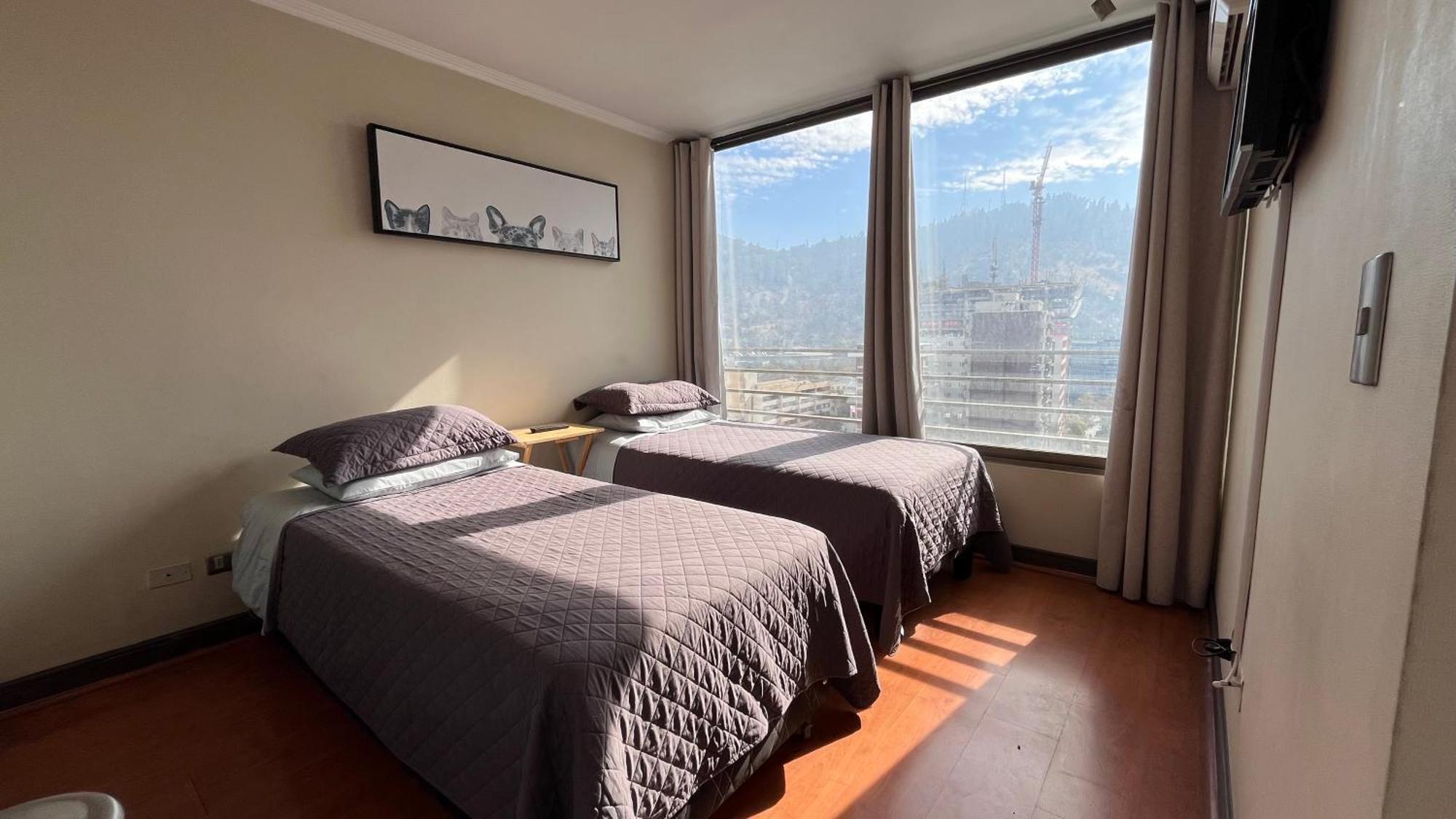 Apartamentos City Centro Manuel Montt Santiago Buitenkant foto