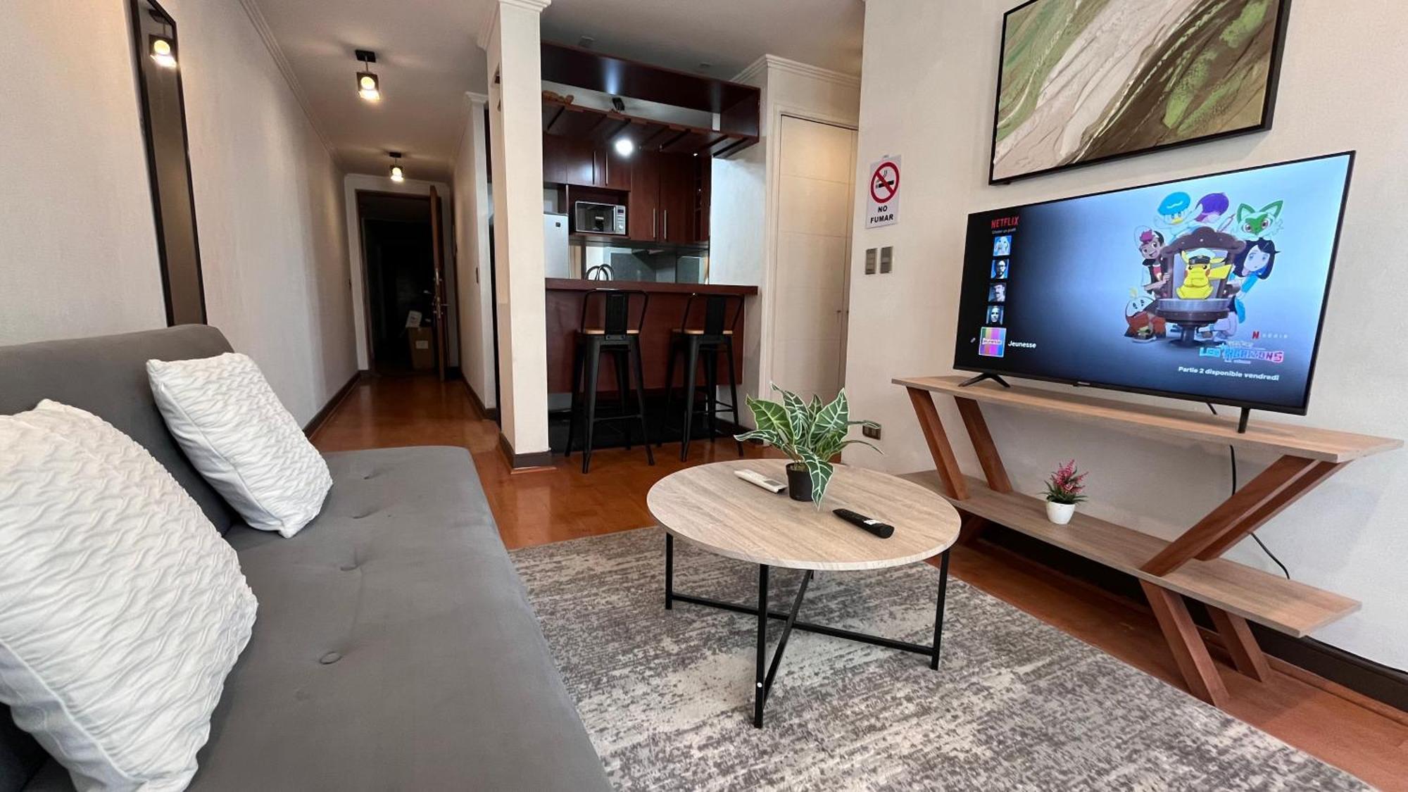 Apartamentos City Centro Manuel Montt Santiago Buitenkant foto
